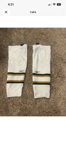 White Senior Small Easton Socks (Used)