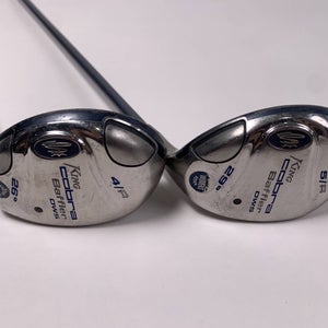 Cobra Baffler DWS 4 & 5 Hybrid Set 26* 29* VS Proto HL By You 50g Ladies RH