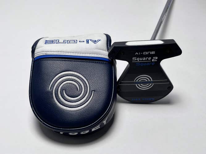 Odyssey Ai-ONE Square 2 Square Max Stripe Putter 35" Stroke Lab RH HC