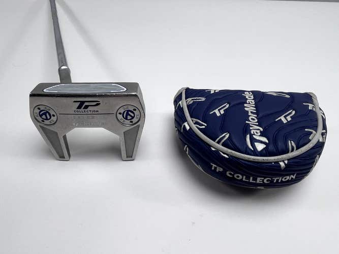 TaylorMade TP Hydroblast Bandon 3 Putter 34.5" SuperStroke Flatso 2.0 Mens LH HC