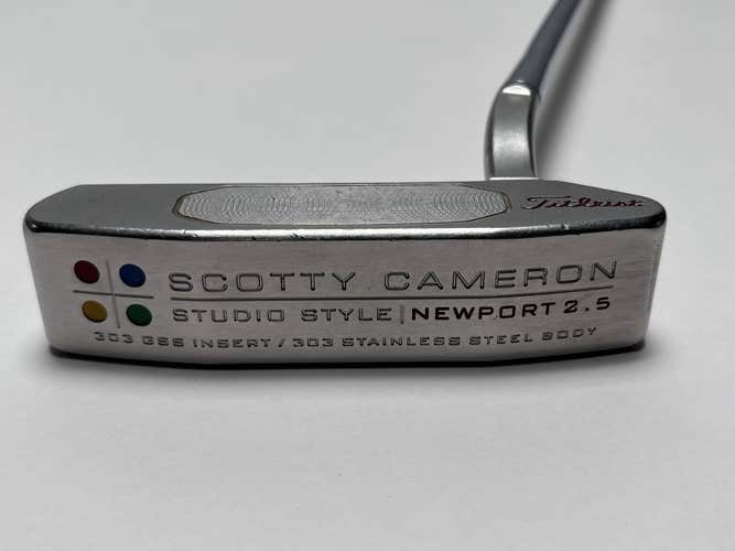 Scotty Cameron Studio Style Newport 2.5 Putter 35" Mens RH