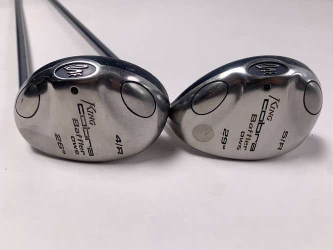 Cobra Baffler DWS 4 & 5 Hybrid Set 26* 29* Aldila NV HL 50g Ladies RH