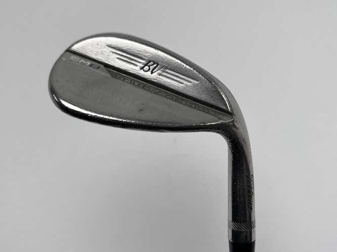 Titleist Vokey SM8 Brushed Steel Wedge 56* 12 Bounce D-Grind Wedge Steel Mens RH