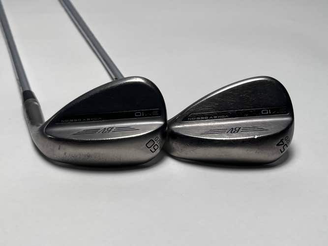 Titleist Vokey SM10 Nickel Wedge Set 54* 12 60* 12 880 AMC Stiff Steel Mens RH