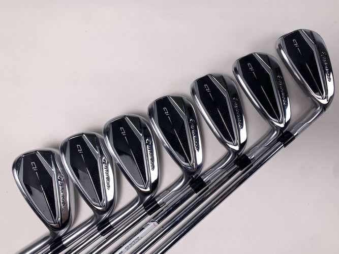TaylorMade Qi Iron Set 5-PW+AW KBS Max MT 85g Regular Steel Mens RH