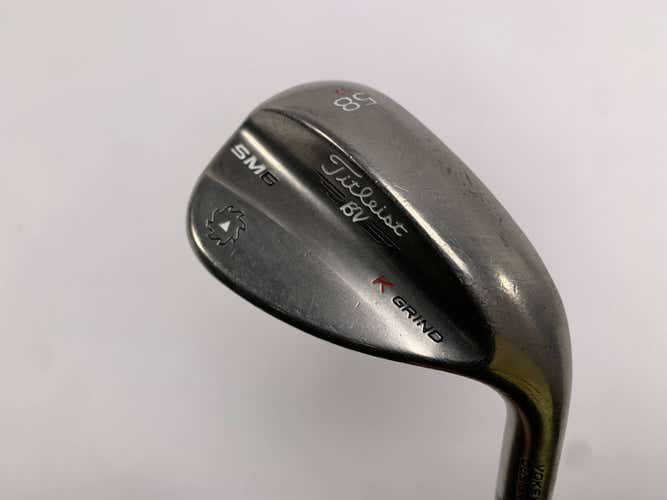 Titleist Vokey SM6 Steel Grey Lob Wedge LW 58* 12 Bounce K-Grind Wedge RH