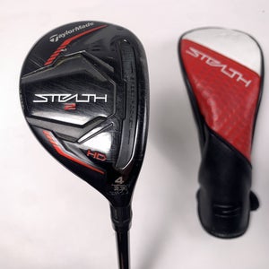 TaylorMade Stealth 2 HD 4 Hybrid 23* Fujikura Vista Pro 50g Regular RH HC