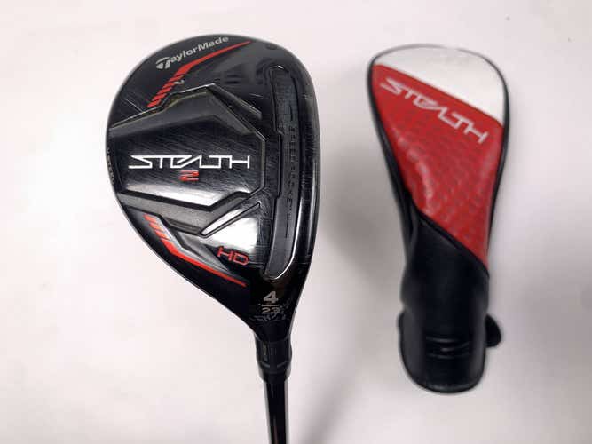 TaylorMade Stealth 2 HD 4 Hybrid 23* Fujikura Vista Pro 50g Regular RH HC