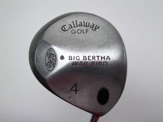 Callaway Big Bertha Warbird 4 Fairway Wood 17* Memphis "10" Regular Steel RH