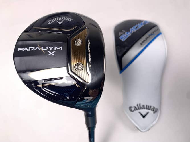 Callaway Paradym X 7 Fairway Wood 21* Ventus Blue 5R Velocore Regular RH HC NEW