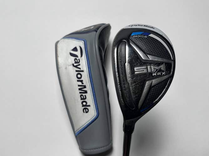 LEFTY TaylorMade SIM MAX 3 Hybrid 19* UST Mamiya Recoil ESX 460 F3 Regular LH HC