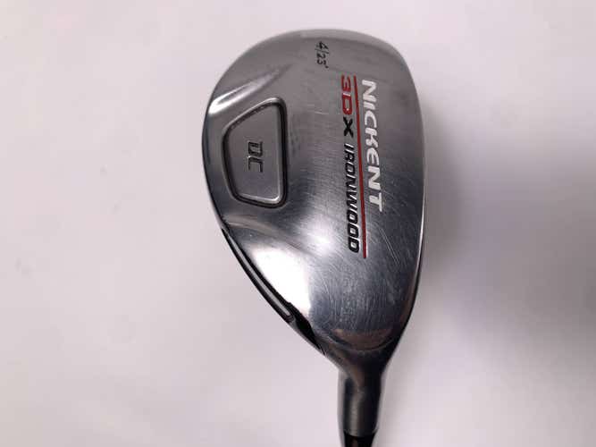 Nickent 3DX Ironwood DC 4 Hybrid 23* UST SR2 75g Regular Graphite Mens RH