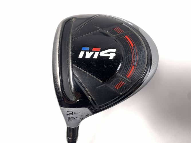 TaylorMade M4 3HL Fairway Wood 16.5* Fujikura Atmos red 6S Stiff LH