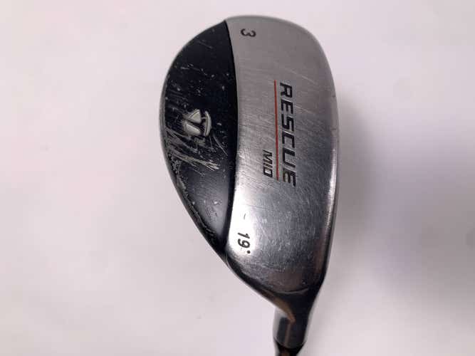 TaylorMade Rescue Mid 3 Hybrid 19* 65g Senior Graphite Mens RH