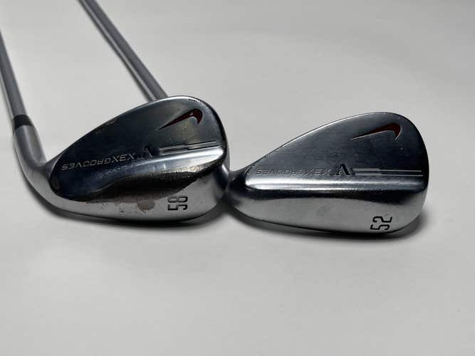 Nike VR X3X Wedge Set 52* 58* True Temper Dynamic Gold Wedge Steel Mens RH