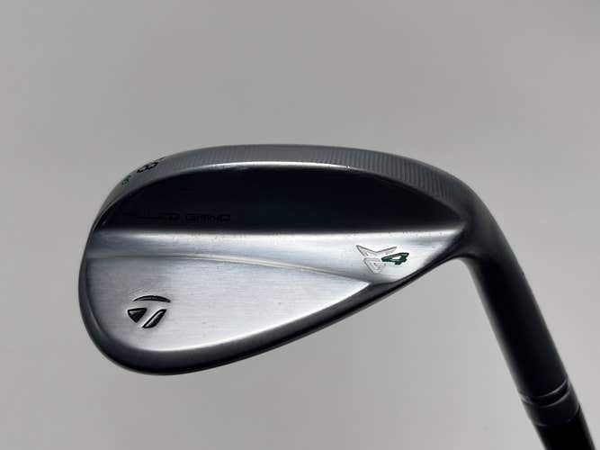 TaylorMade Milled Grind 4 Chrome Wedge 58* 9 Bounce SBC Dynamic Gold Steel RH