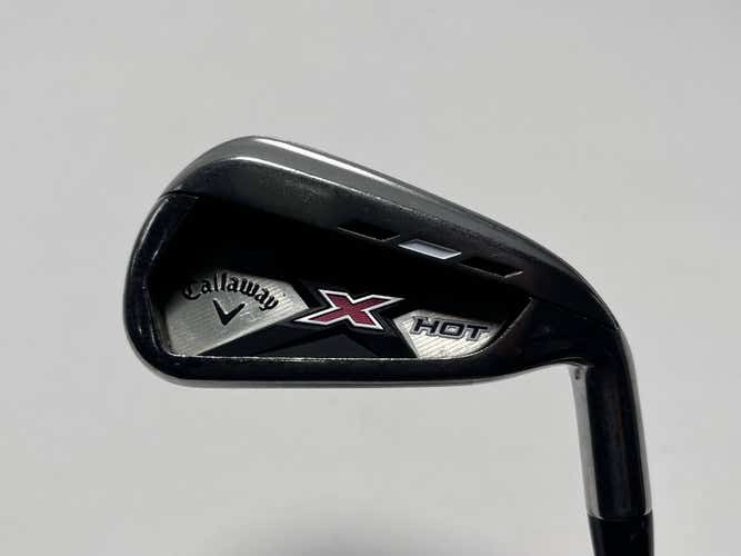 Callaway X Hot 19 Single 6 Iron X Hot 75g Regular Graphite Mens RH