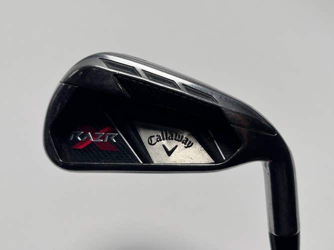 Callaway Razr X Single 6 Iron 75g Regular Graphite Mens RH