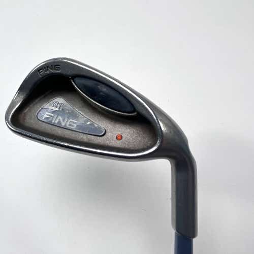 Ping G2 Ladies Single 8 Iron Orange Dot 2* Flat TFC100 Ladies Graphite Womens RH