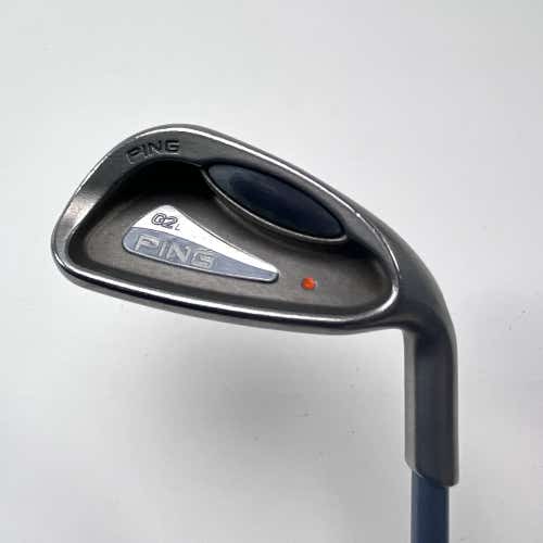 Ping G2 Ladies Single 9 Iron Orange Dot 2* Flat TFC100 Ladies Graphite Womens RH