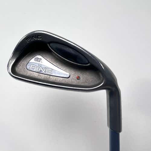 Ping G2 Ladies Single 7 Iron Orange Dot 2* Flat TFC100 Ladies Graphite Womens RH