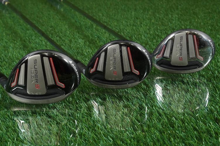 Adams Super S Idea VST Hybrids Set 15 1H 19 3H 22 4H S400 Stiff Right RH