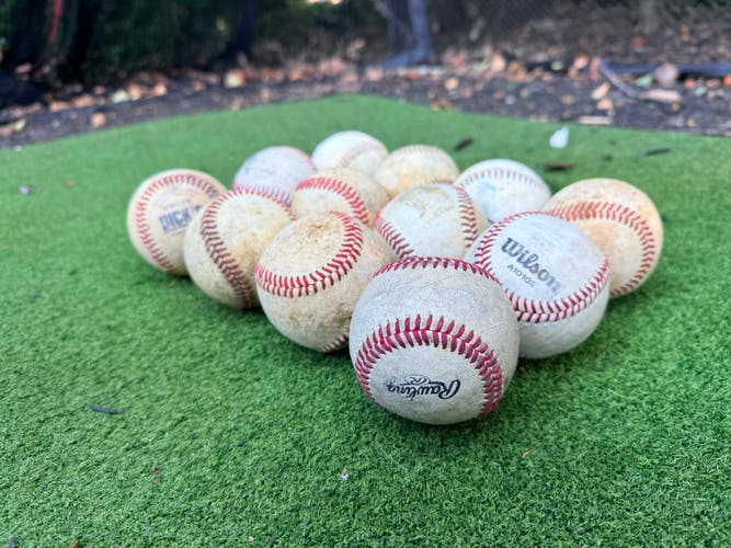 random Baseballs 12 Pack (1 Dozen) (Used)