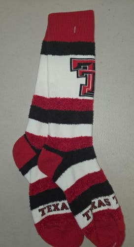 ST3 NCAA TEXAS TECH RED RAIDERS Crew Socks OSFM One Size Fits Most FREE SHIIPING