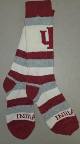 ST2 NCAA INDIANA HOOSIERS Crew Socks OSFM One Size Fits Most FREE SHIPPING New