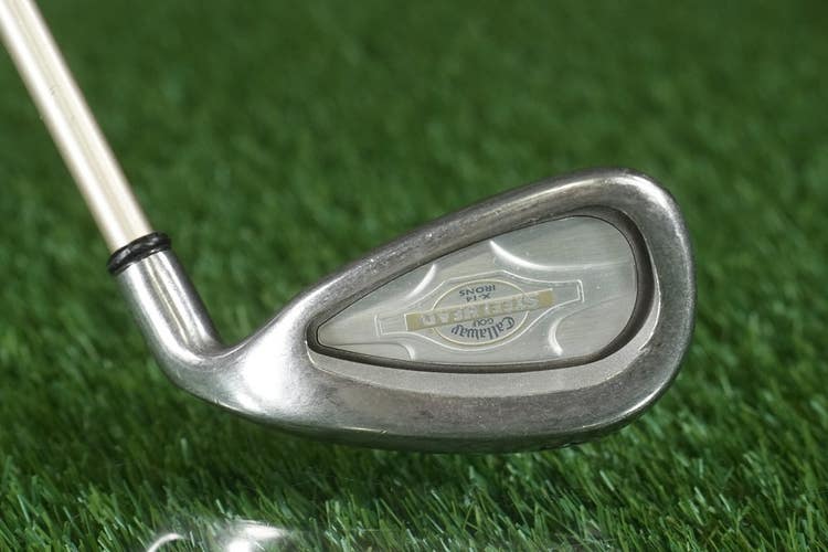 Women's Callaway Steelhead X-14 8 Iron Big Bertha Gems Ladies Flex Graphite RH