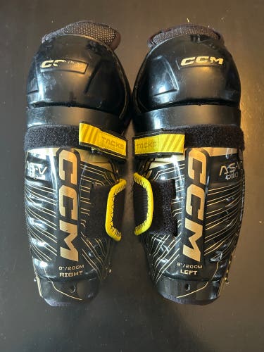 Youth CCM Tacks AS-V 8" Shin Pads (Used)