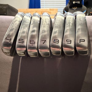 TaylorMade RORS Proto Iron Set Right Handed Iron Set Stiff Flex (Used)
