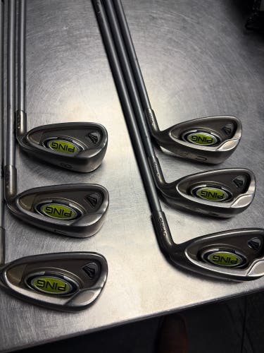 Men's 2006 Ping Rapture Right Handed Iron Set Stiff Flex Graphite Shaft (Used)