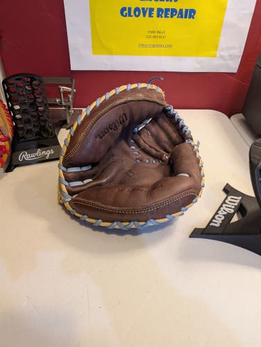 Catcher's RH Wilson A 800 Baseball Glove 34" (Used)