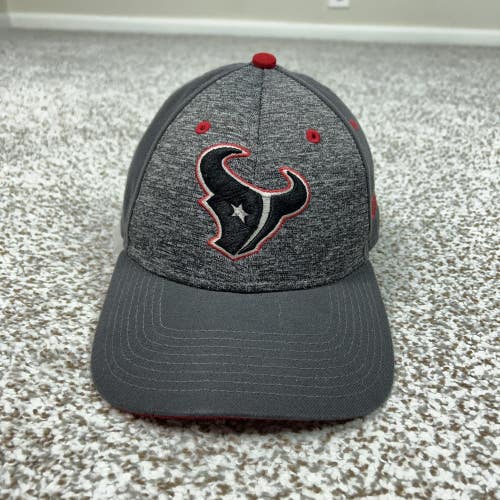 Houston Texans Hat Cap Strap Back Mens One Size Gray NFL Football New Era 9FORTY