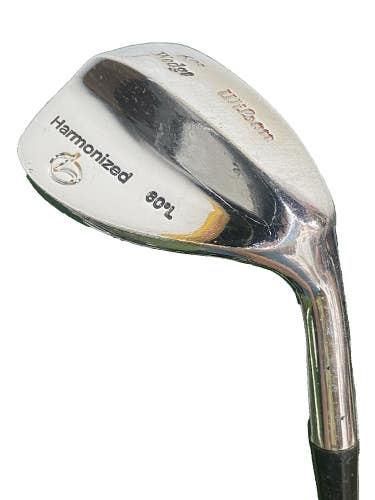 Wilson Harmonized Lob Wedge 60* L RH Men's Stiff Steel 35.5" New Jumbo Grip Nice