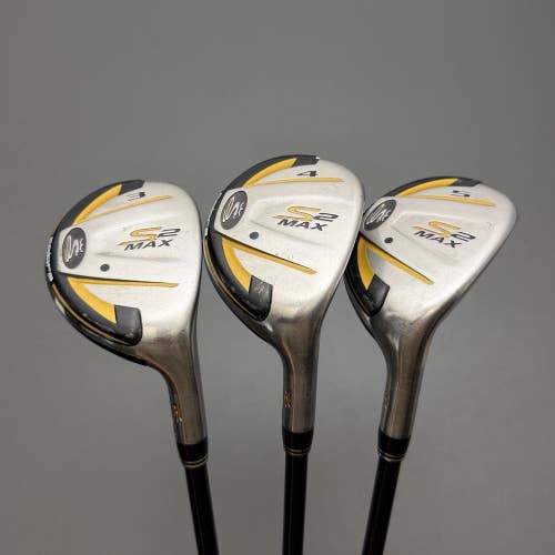 3,4,5 Hybrid Set- Cobra S2 Max / Aldila Graphite, Regular (35135)