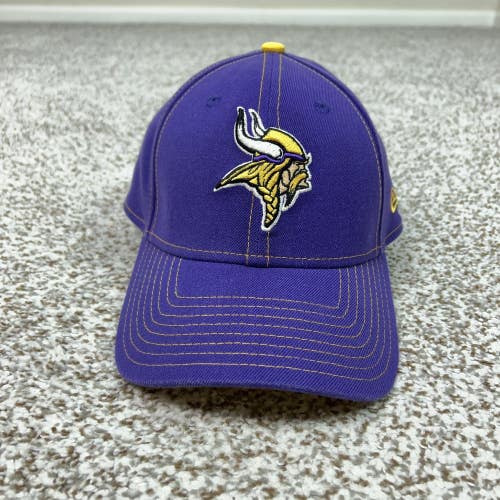 Minnesota Vikings Hat Cap Flex Mens Medium Purple NFL Football New Era 39THIRTY