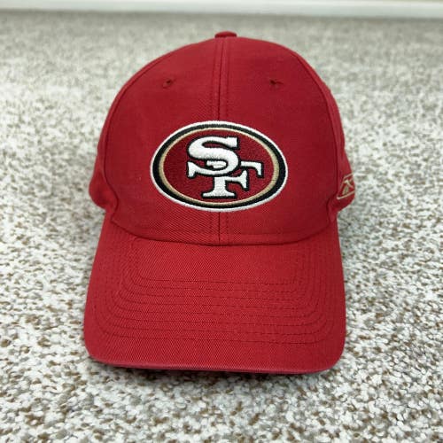 San Francisco 49ers Hat Cap Strap Back Mens One Size Red NFL Football Reebok