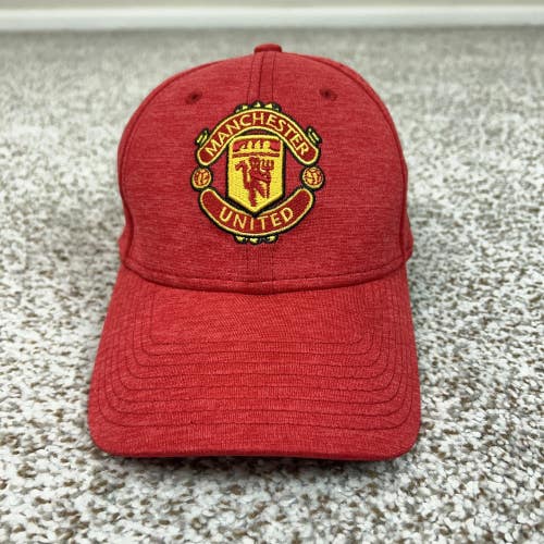 Manchester United Hat Cap Flex Mens Small Red Soccer New Era Premier League