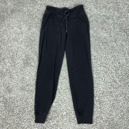 Lululemon Pants Mens Small Black Knit Joggers Sweatpants Elastic Cuffed Lounge
