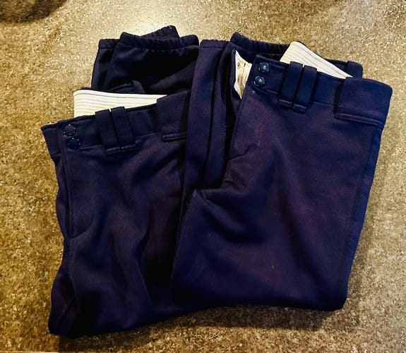 Blue Women's Small Adult Mizuno Game Pants (Used)