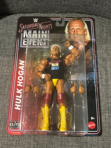 Hulk Hogan WWE Saturday Night’s Main Event Series 1 Action Figure Brand New