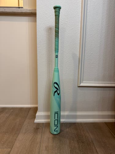 2026 Rawlings Icon Composite USABat Certified Bat (-8) 23 oz 30" (Used)