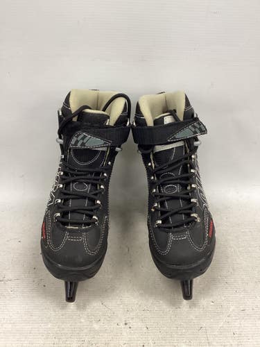 Used COUGAR Boys Softboot Skate Black Junior 04 11851-S000052799