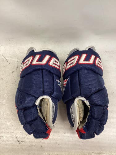 Used Bauer TEAM GLOVES KPW Junior Gloves Navy Blue 11" 11851-S000052785