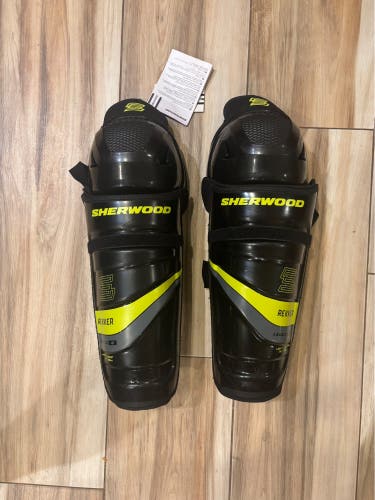 Senior Sher-Wood 15" Shin Pads (New)