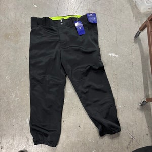 Black Women's Medium Adult Mizuno Game Pants (New)