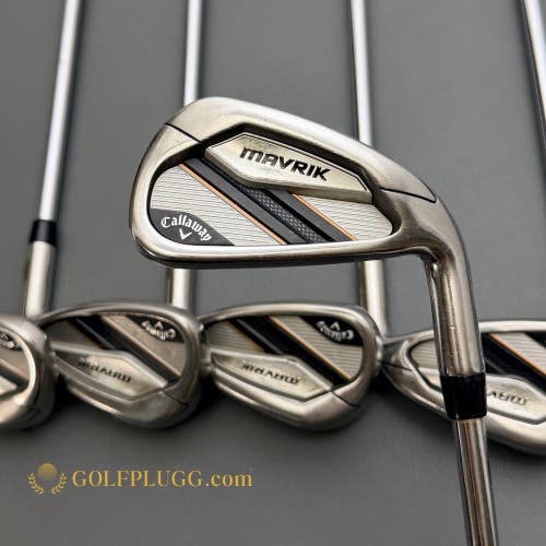Callaway Mavrik Iron Set 5-GW / KBS Steel, Regular (224)