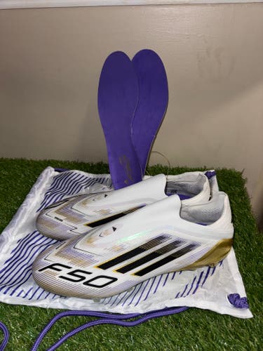Mens Size 11.5 Adidas F50 Elite Laceless LL FG Soccer Cleats Shoes JH7625 NEW